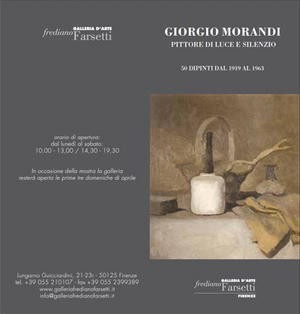 Giorgio morandi pittore di luce e silenzio 50 dipinti dal 1919 al  [..] - Exhibitions