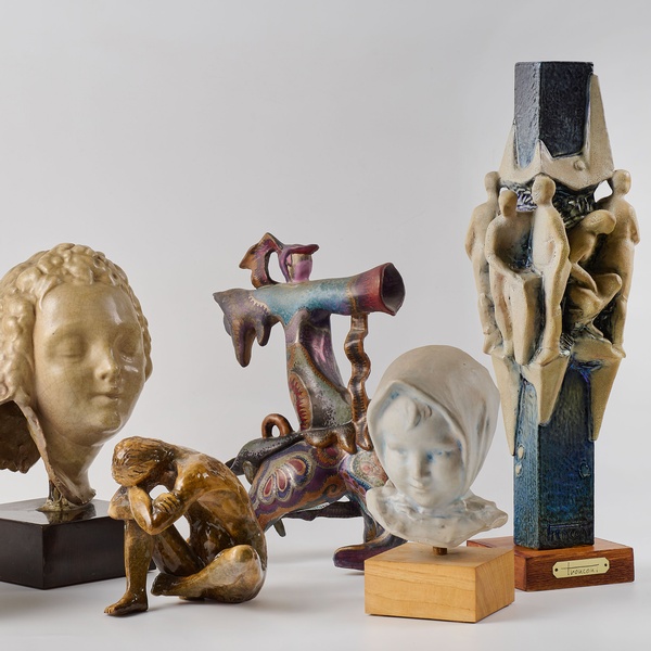Ceramiche di Faenza: una rara collezione di opere di scultori ceramisti del Novecento