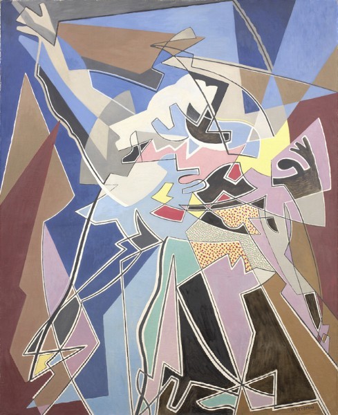 Gino Severini, Rythme de danse à l�Opera, 1950