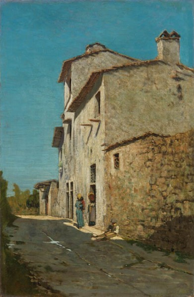 Telemaco Signorini, Nei dintorni di Firenze