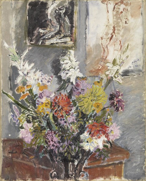 Filippo de Pisis, Dalie e gladioli, 1933