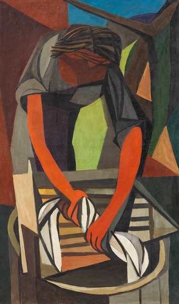 Renato Guttuso, La grande lavandaia, 1947