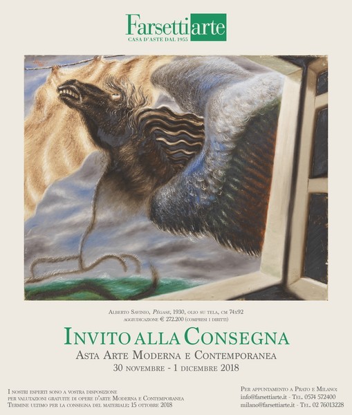 Invito alla consegna - aste 30 novembre 1 - dicembre 2018